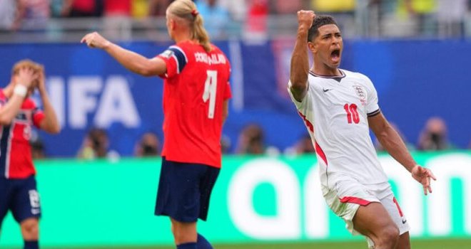 Mondial 2026 : Bellingham renverse la Norvège et propulse l’Angleterre en demi-finales 8 ans après
Mondial 2026 : Bellingham renverse la Norvège et propulse l’Angleterre en demi-finales 8 ans après