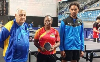 Tennis de table : Maloufa et Bringaud portent les ambitions du Gabon aux championnats d’Afrique