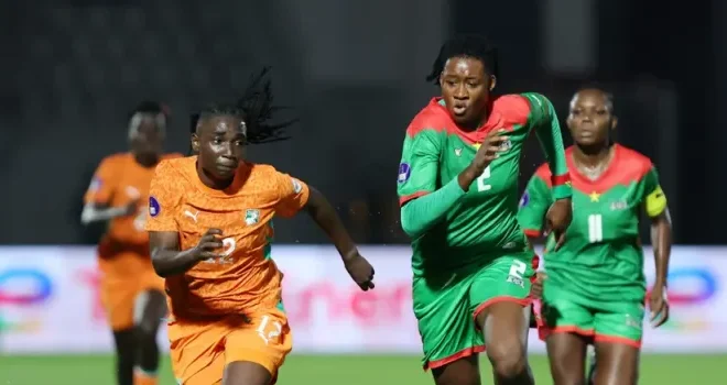 CAN féminine 2026 : La Côte d’Ivoire corrige le Burkina Faso et prend la tête
CAN féminine 2026 : La Côte d’Ivoire corrige le Burkina Faso et prend la tête