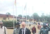 Lambaréné&nbsp;: Albert Schweitzer honoré 61 ans après sa mort, des travailleurs également décorés
