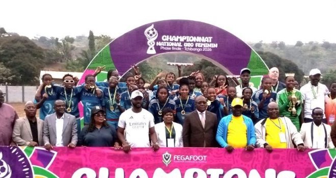Football féminin : le Woleu-Ntem renverse l’Estuaire et s’offre le titre national U20
Football féminin : le Woleu-Ntem renverse l’Estuaire et s’offre le titre national U20